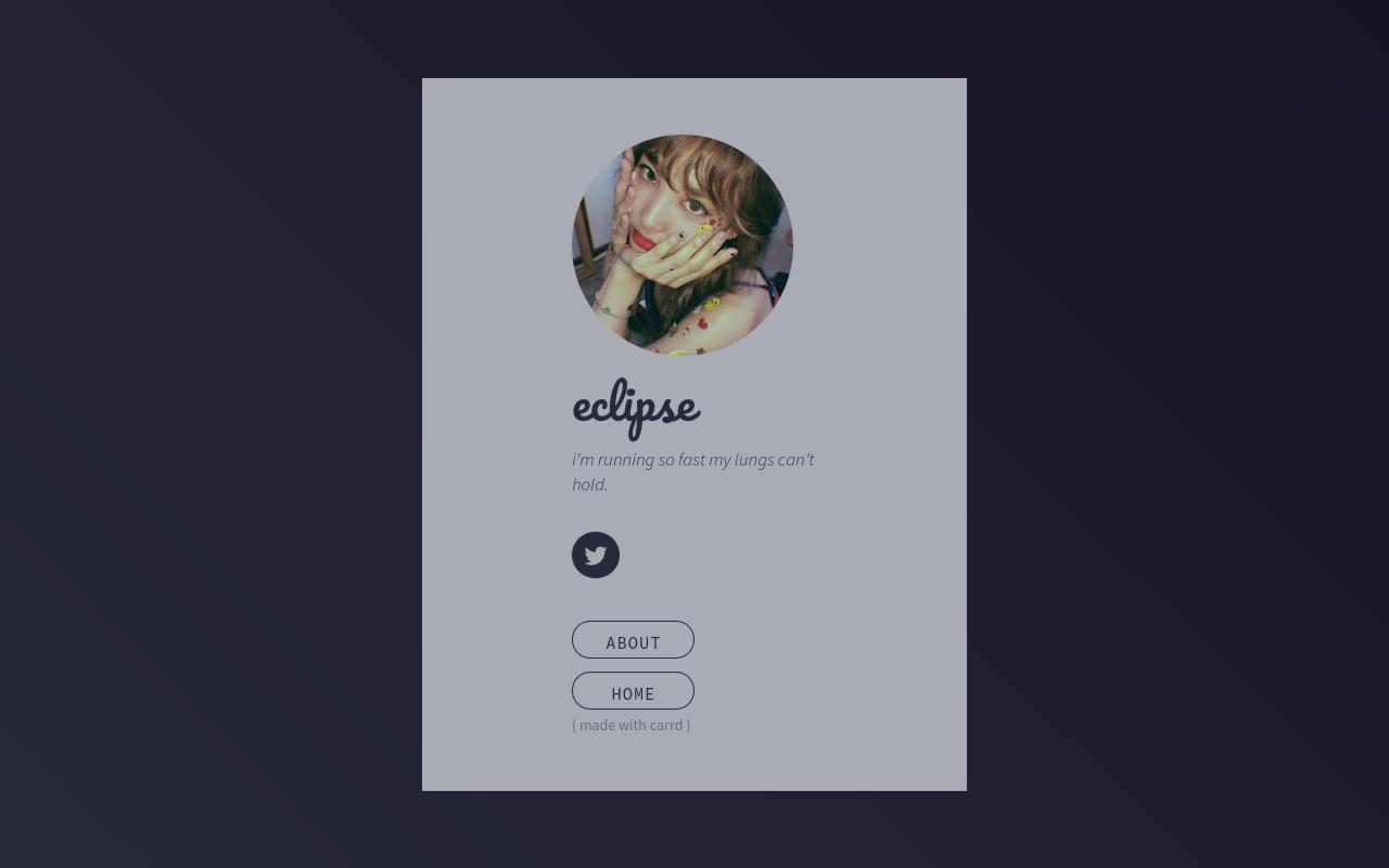 Carrd profile picture for @destroyed